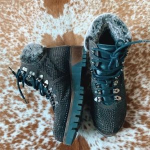 Alpe Woman Leather Ankle Boots